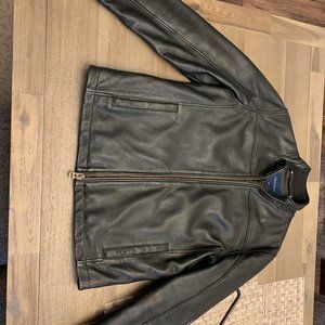 Leather Jacket - Black Cole Haan